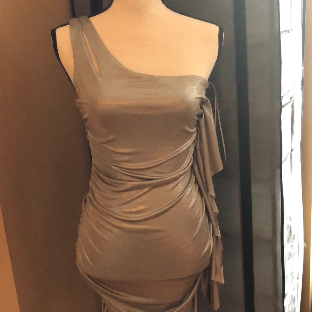 Guess silver cocktail dress
